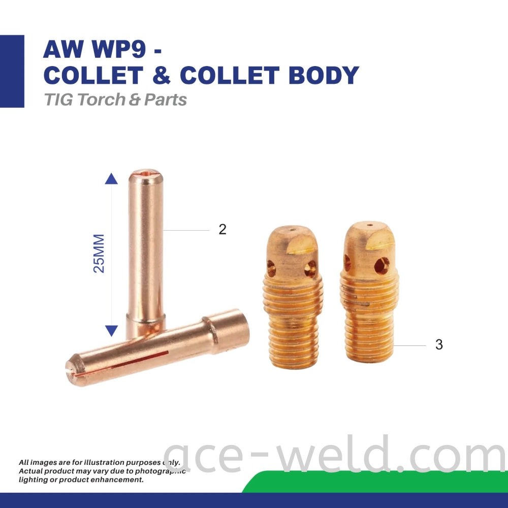 AW WP9 SERIES - COLLET & COLLET BODY