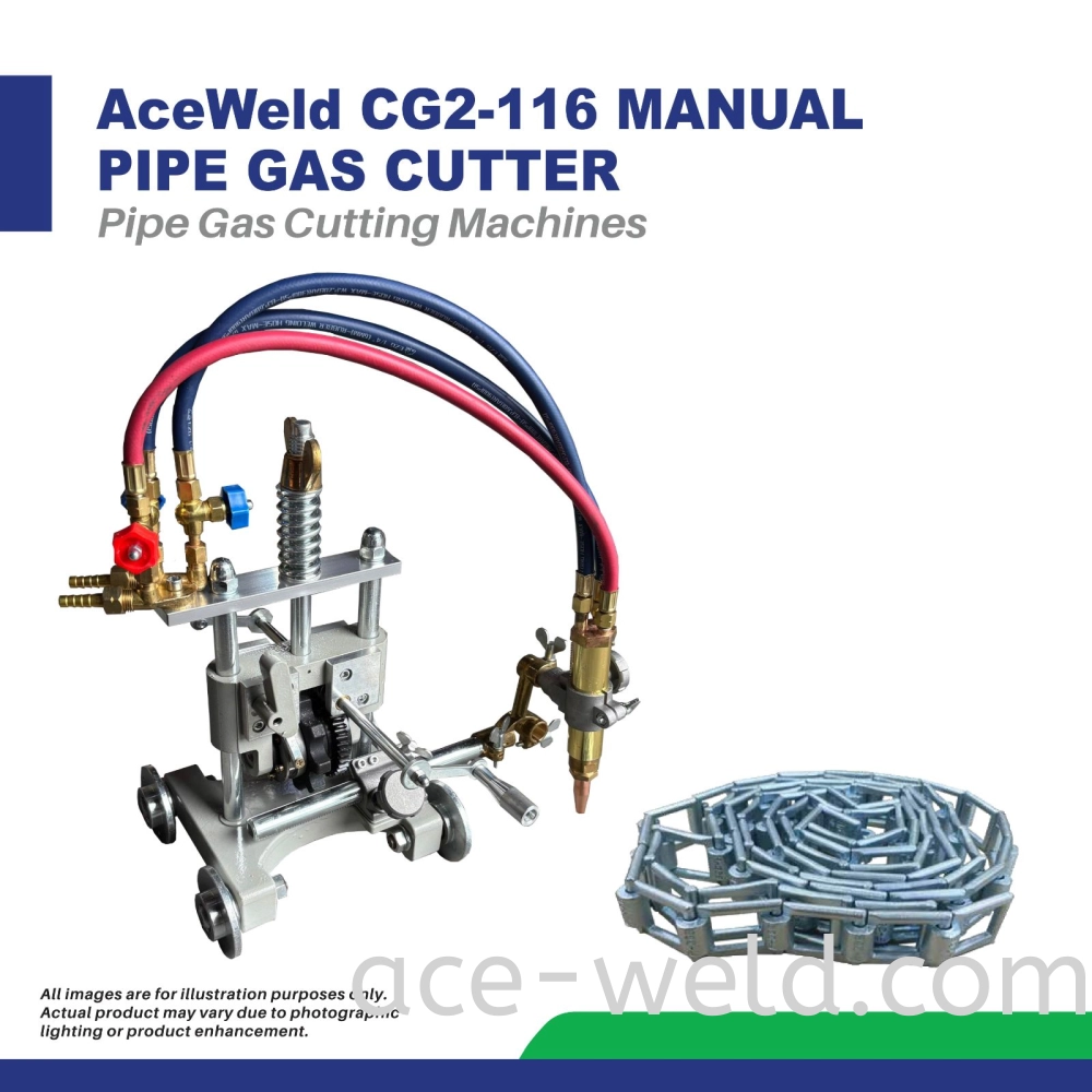 ACEWELD CG2-116 MANUAL PIPE CUTTER (PORTABLE)