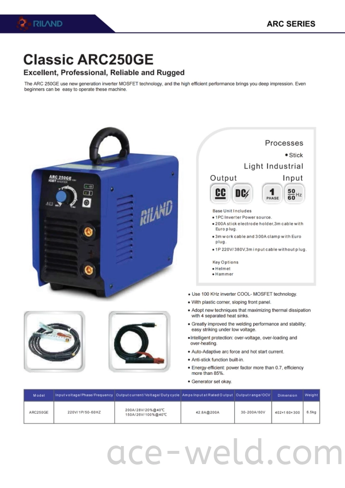 RILAND CLASSIC ARC250GE
