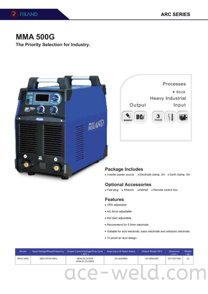 RILAND MMA500G