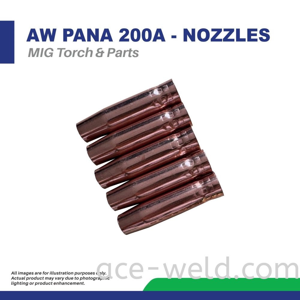 AW PANA 200A - NOZZLE C/W INSULATOR