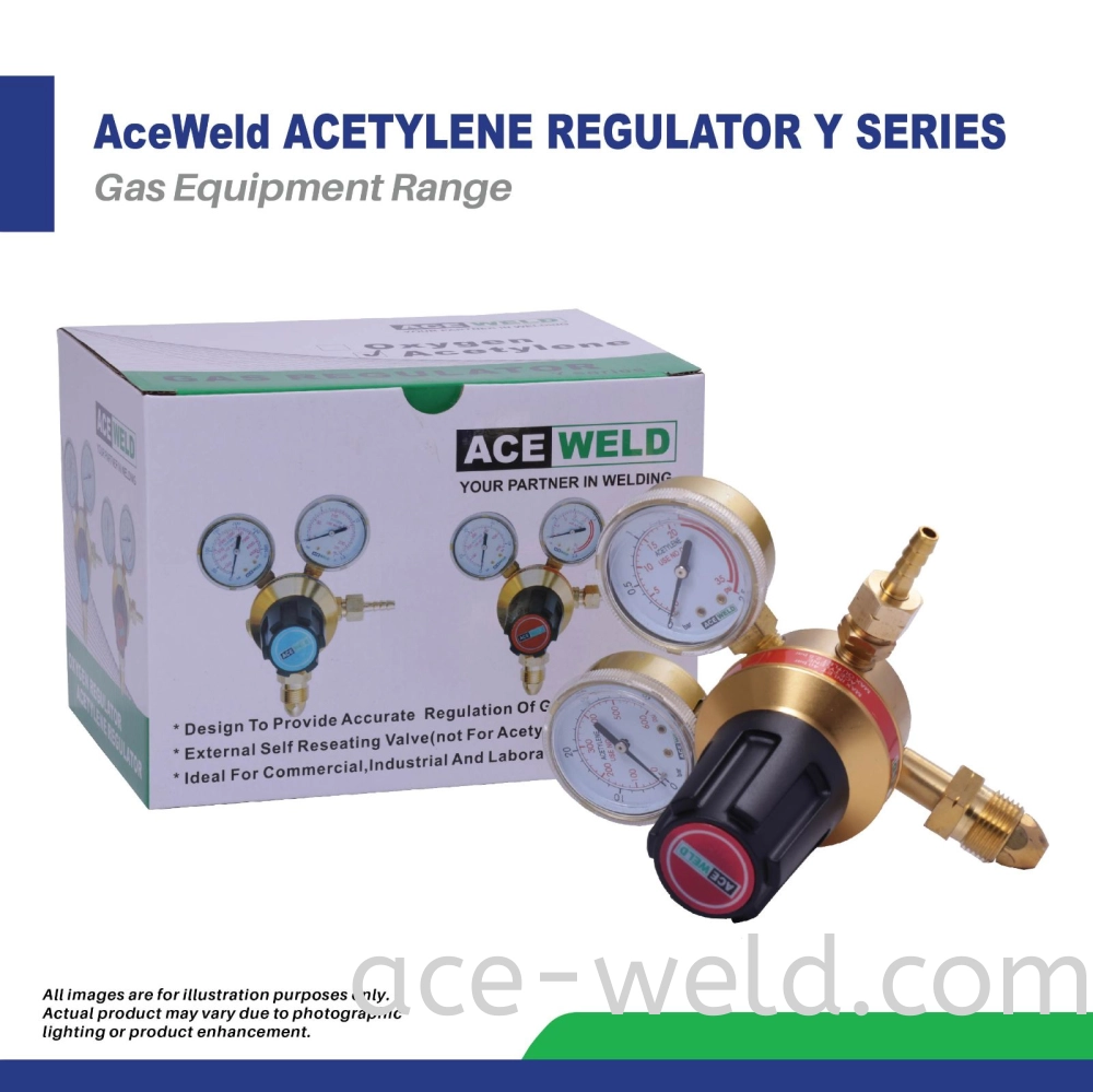 ACEWELD ACETYLENE REGULATOR Y SERIES