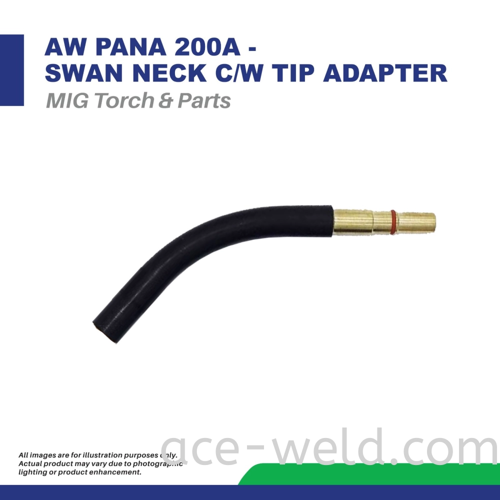 AW PANA 200A - SWAN NECK C/W TIP ADAPTER