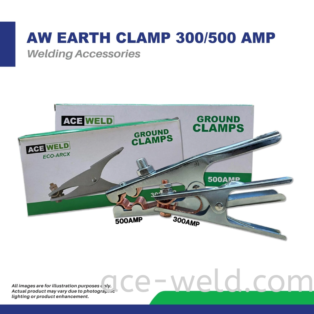 AW EARTH CLAMP 300/500 AMP