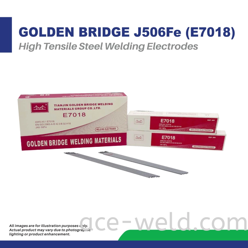 GOLDEN BRIDGE J506Fe (E7018) WELDING ELECTRODE