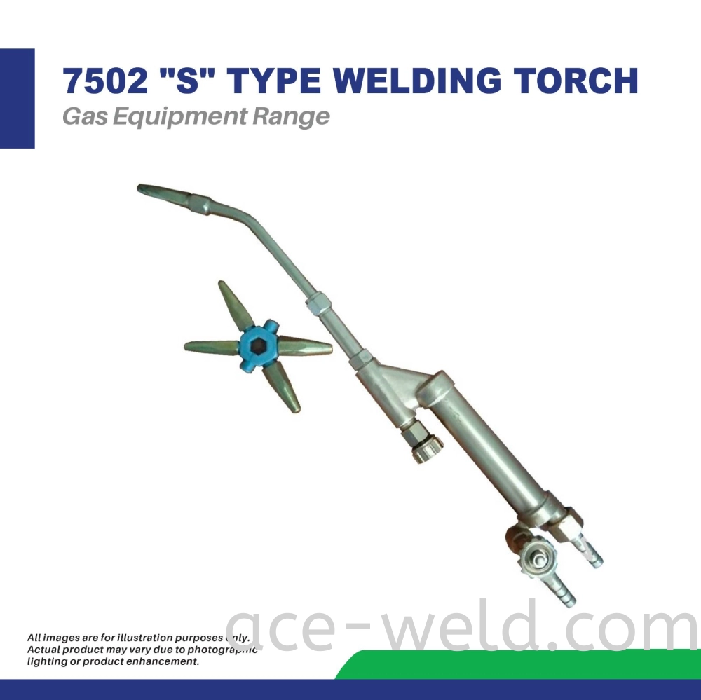 7502 "S" TYPE WELDING TORCH