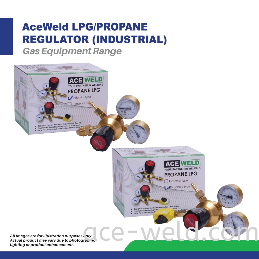 ACEWELD LPG/PROPANE REGULATOR (INDUSTRIAL)