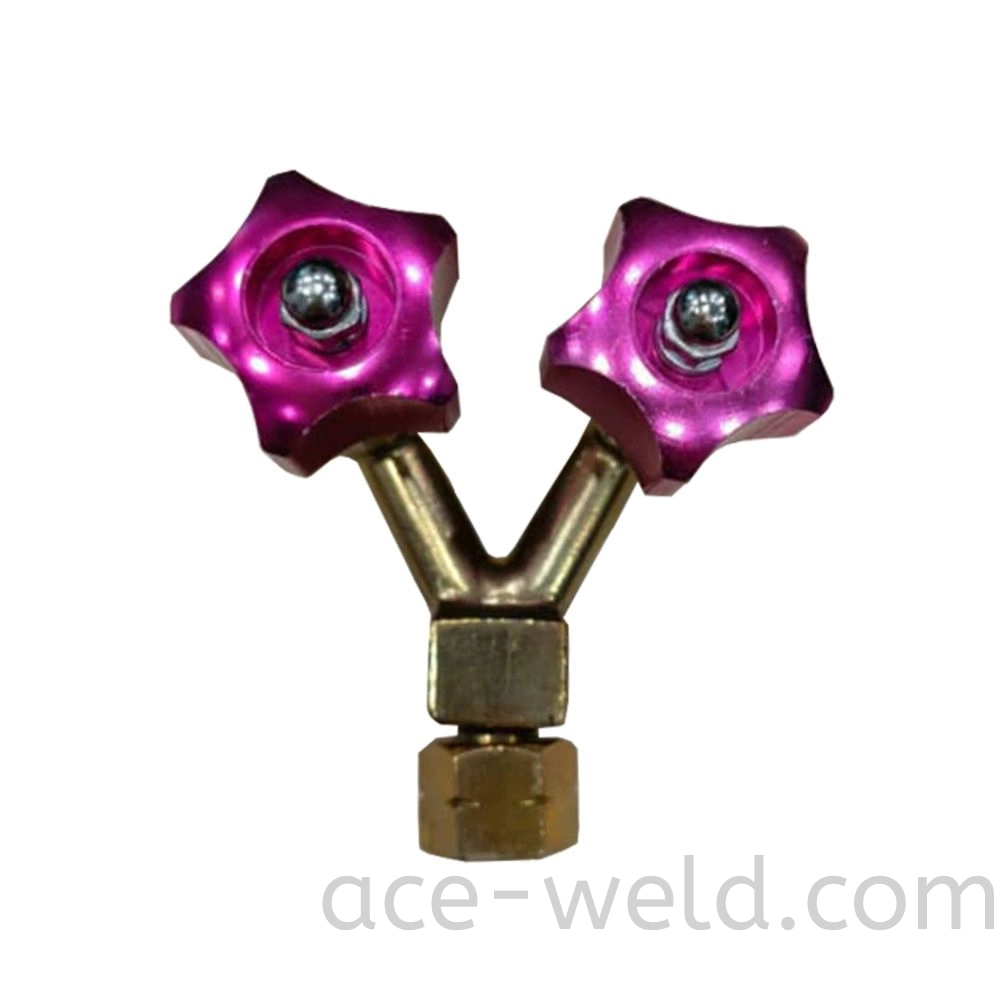 TWIN OUTLET VALVET ACETYLENE