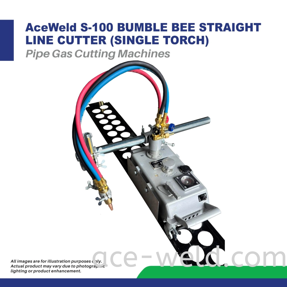 ACEWELD S-100 BUMBLE BEE STRAIGHT LINE CUTTER (SINGLE)