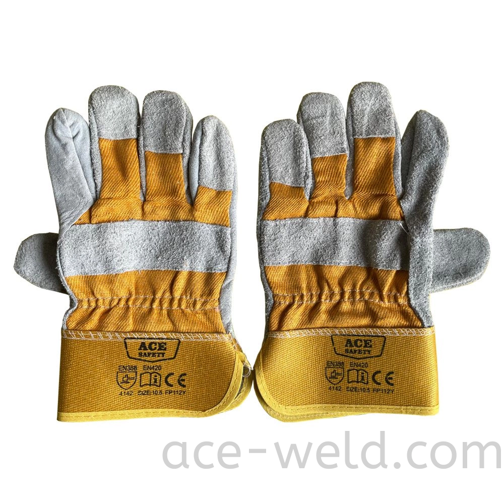 Semi Leather Hand Glove 10.5"